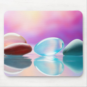 Water Drop Nature Serene Tranquil Peace Mouse Pad