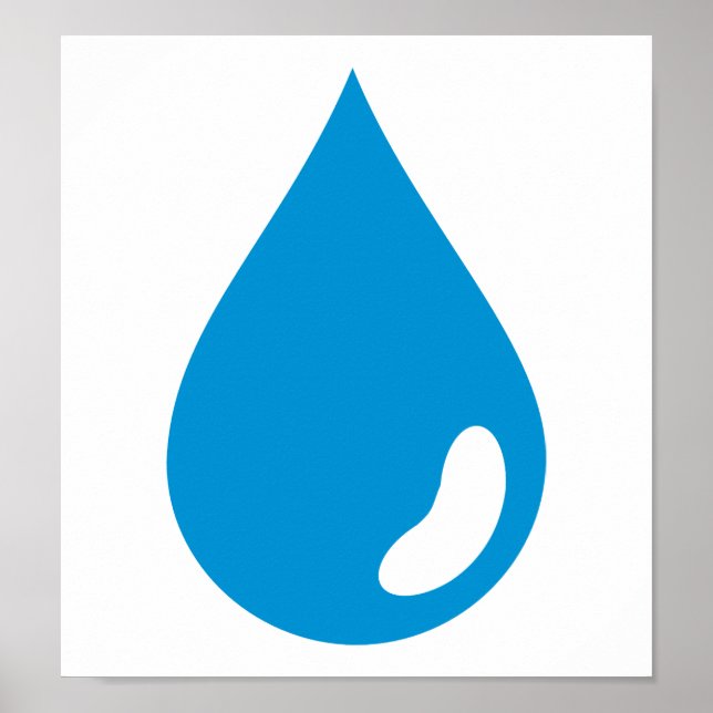 Water drop poster (Front)