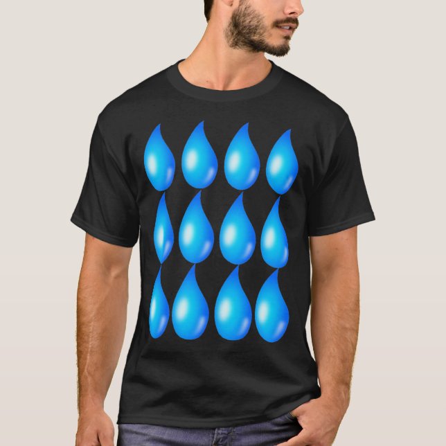 Water drop  T-Shirt (Front)