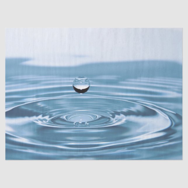 water drop tissue paper (Front)