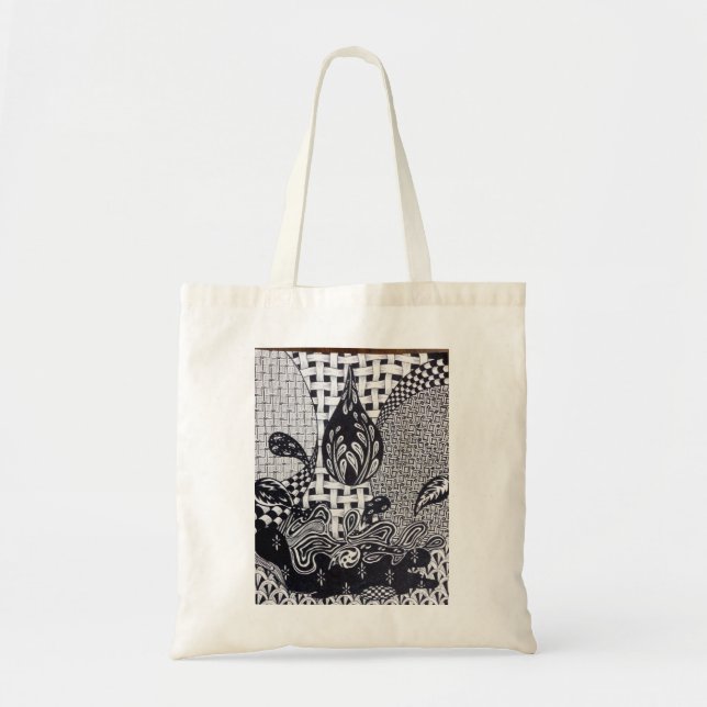 Water Drop Tote Bag (Front)