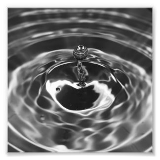 Water Droplet Photo Print