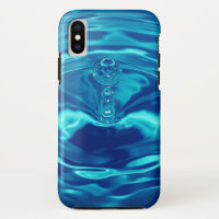 Water Droplets iPhone X Tough Phone Case