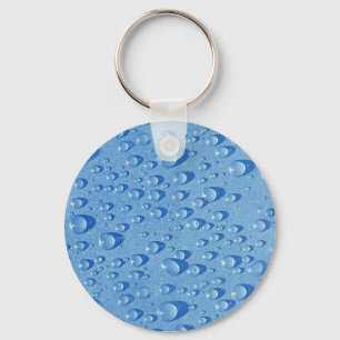 Water drops key ring