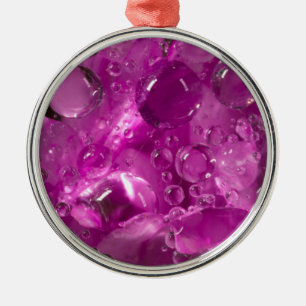 Water drops on flower, California Metal Tree Decoration