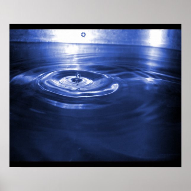 Water Drops Poster (Front)