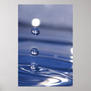 Water Drops Poster