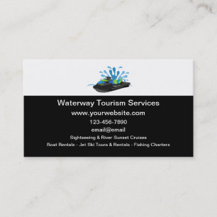 Water Eco Tourism Business Cards