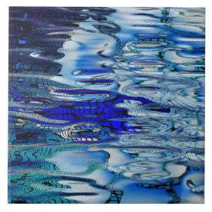 Water effect tile