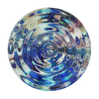 WATER Element Ripple Pattern Cutting Board