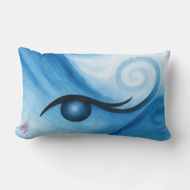Water Eye Lumbar Cushion (Front)