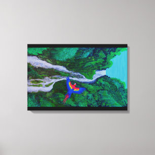 water fa mcaw canvas print