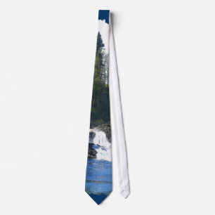WATER FALL, FOREST, NATURE Series Tie