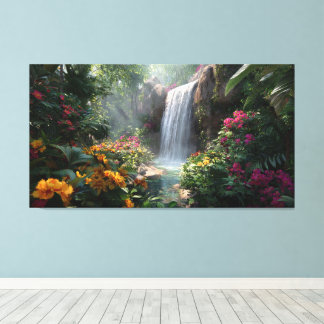 Water Falls* Canvas Print