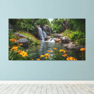 *Water Falls* Canvas Print
