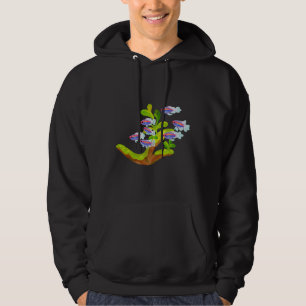 Water Fish And Plants Congo Tetra Hoodie