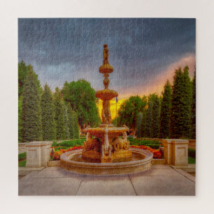 Water Fountains Colorado Springs Jigsaw Puzzle