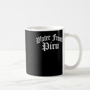 Water Front Piru Sticker Coffee Mug