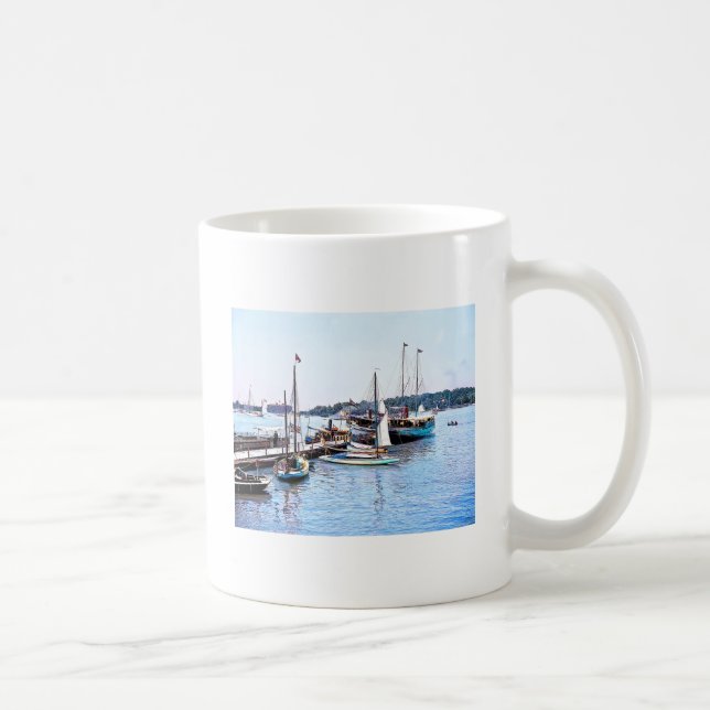 Water Front Put-In-Bay OH c1904 Coffee Mug (Right)
