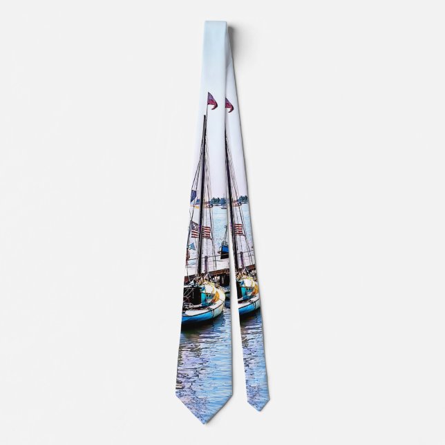 Water Front Put-In-Bay OH c1904 Tie (Front)