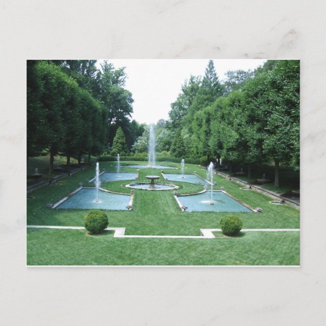 Water Gardens Postcard (Front)