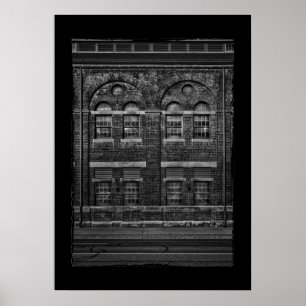 Water Gas Purification House No 3 with Border Poster