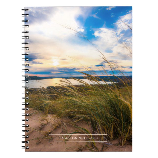 Water | Glen Lake Sleeping Bear Dunes Michigan Notebook (Front)