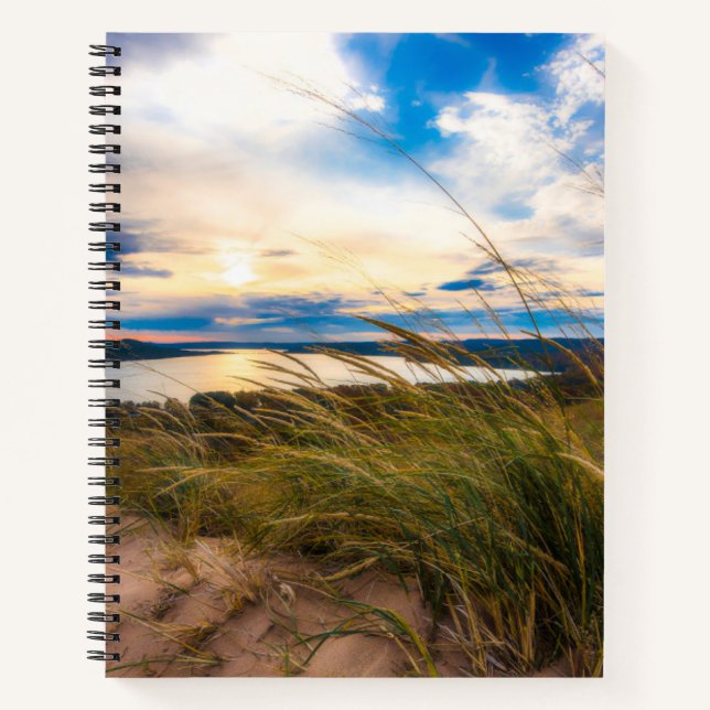Water | Glen Lake Sleeping Bear Dunes Michigan Notebook (Front)