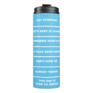 Water Goals  Thermal Tumbler