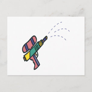 Water Gun Postcard