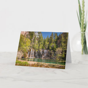 Water Hanging Lake Glenwood Springs, Colorado Card