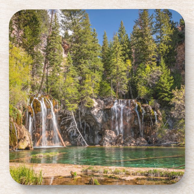 Water | Hanging Lake Glenwood Springs, Colorado Coaster (Front)