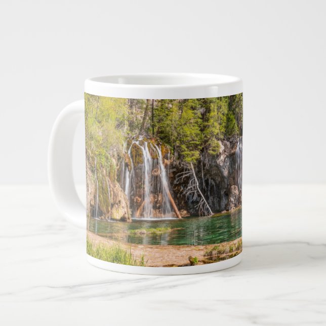 Water | Hanging Lake Glenwood Springs, Colorado Large Coffee Mug (Front Left)