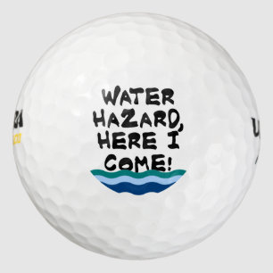 Water Hazard, Here I Come! Golf Balls