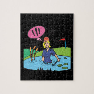 Water Hazard Jigsaw Puzzle