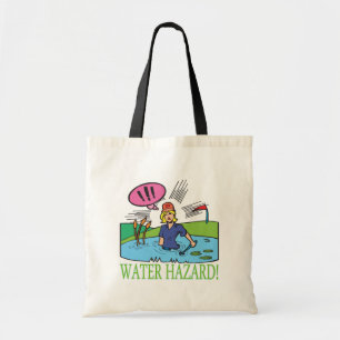 Water Hazard Tote Bag