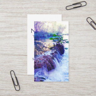 water haze business card