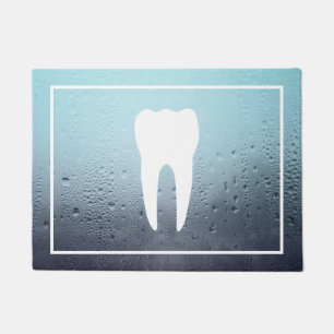 water haze dental office doormat