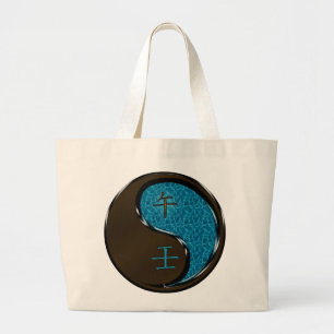 Water Horse Large Tote Bag