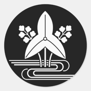 Water in the Sawata Classic Round Sticker