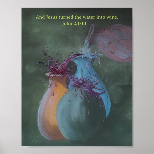 Water into Wine Poster (Front)