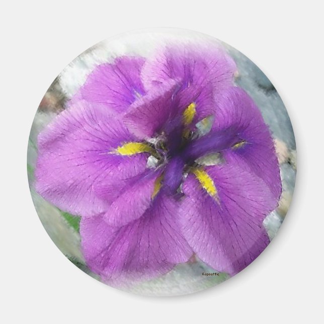 Water Iris I Magnet (Front)