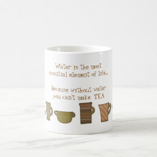 Water is Essential Because it Makes TEA Mug