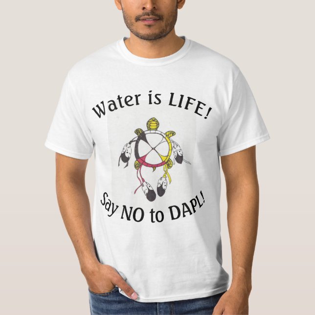 Water Is Life T-Shirt (Front)