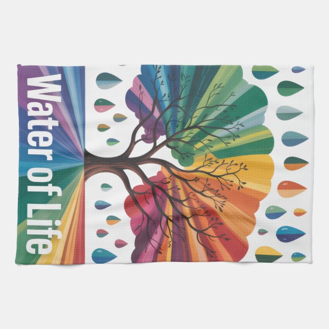 Water Is Life Tea Towel (Horizontal)