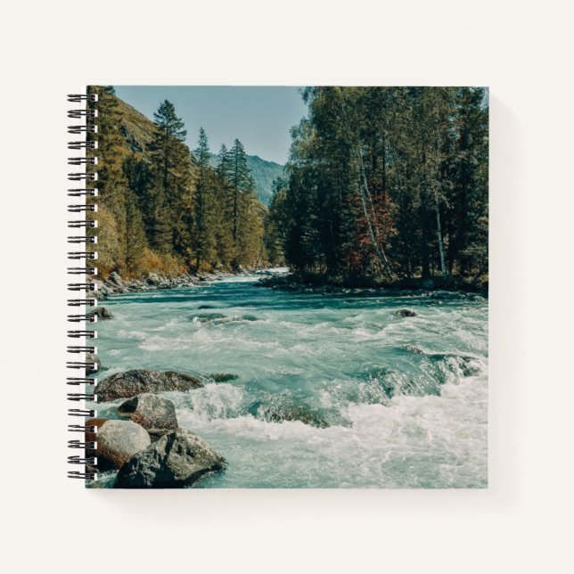 Water | Kucherla River, Altai Mountains Notebook (Front)