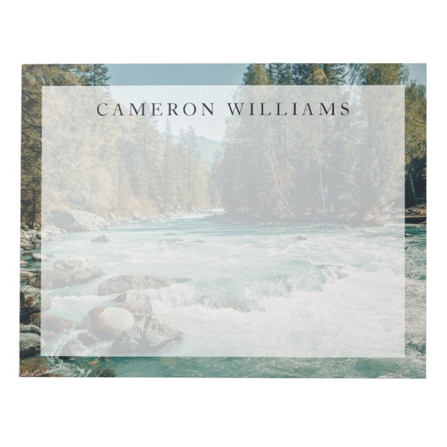 Water | Kucherla River, Altai Mountains Notepad (Front)