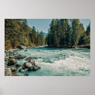 Water Kucherla River, Altai Mountains Poster