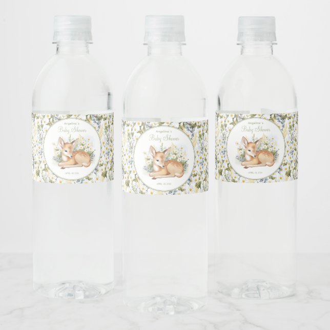 Water Labels for baby shower. (Bottles)