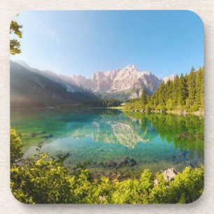 Water   Lago di Fusine Mount Gangart Julian Alps Coaster